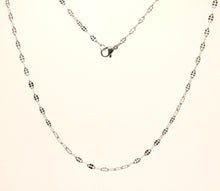 Load image into Gallery viewer, Stainless Steel Miniature Coffee Bean 2.5mm, Sizes 16-24 Inches Chain Necklace
