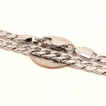 Load image into Gallery viewer, Stainless Steel Curb Cuban Link 6mm Wide, Sizes 20-30 Inches Chain Necklace
