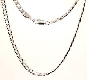 Stainless Steel Curb Cuban Link 6mm Wide, Sizes 20-30 Inches Chain Necklace