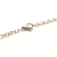 Load image into Gallery viewer, Stainless Steel Miniature Cable Link 3mm Wide, Sizes 16-24 Inches Chain Necklace
