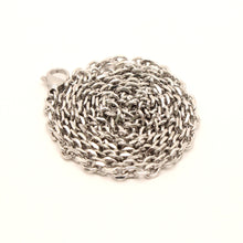 Load image into Gallery viewer, Stainless Steel Miniature Cable Link 3mm Wide, Sizes 16-24 Inches Chain Necklace
