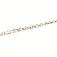 Load image into Gallery viewer, Stainless Steel Miniature Cable Link 3mm Wide, Sizes 16-24 Inches Chain Necklace
