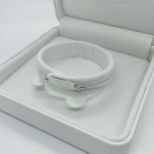 Load image into Gallery viewer, 925 Sterling Silver Children ID Curb link fits baby sizes 5 - 6 inch long Bracelet
