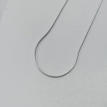 Load and play video in Gallery viewer, 925 Sterling Silver Snake 1mm Chain Necklaces &amp; Bracelets
