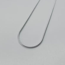 Load and play video in Gallery viewer, 925 Sterling Silver Snake 2.5mm Chain Necklaces &amp; Bracelets
