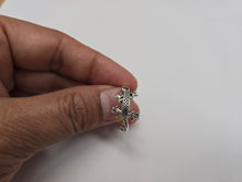 Load image into Gallery viewer, 925 Sterling Silver Plain Lizard Ring for Women 1/2 Inch (13mm) Wide
