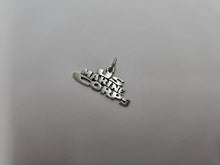 Load image into Gallery viewer, 925 Sterling Silver US Marine Corps Word Necklace with 18 Inch Long Box Chain
