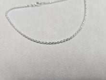 Load image into Gallery viewer, 925 Sterling Silver Twisted Rope Chain Anklet 1.5mm, Fits 9" to 10" Ankles
