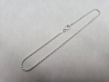 Load image into Gallery viewer, 925 Sterling Silver Twisted Rope Chain Anklet 1.5mm, Fits 9" to 10" Ankles
