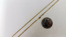 Load image into Gallery viewer, 10K Yellow Gold Solid Rope Chain
