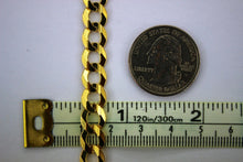 Load image into Gallery viewer, 14K Yellow Gold Solid Cuban Chain
