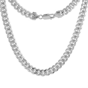 925 Sterling Silver Miami Cuban Link Chain