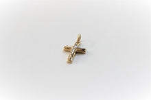 Load image into Gallery viewer, 14K Yellow Gold Cross with/out Jesus Pendant

