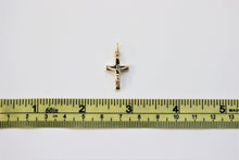 Load image into Gallery viewer, 14K Yellow Gold Cross with/out Jesus Pendant
