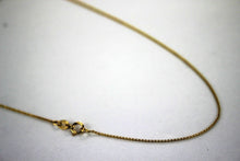 Load image into Gallery viewer, 14K Yellow Gold Name Pendant Necklace Chain with Heart Design
