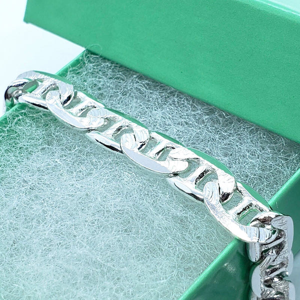 Sterling Silver Diamond Link Chain