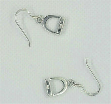 Load image into Gallery viewer, 925 Sterling Silver Stirrup Earrings
