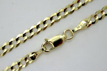 Load image into Gallery viewer, 14K Yellow Gold Solid Cuban Chain
