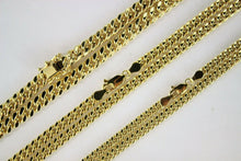 Load image into Gallery viewer, 14K Yellow Gold Hollow Miami Cuban Chain
