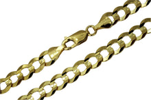 Load image into Gallery viewer, 10K Yellow Gold Solid Cuban Chain
