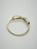 10K Yellow Gold Infinity Band Ring