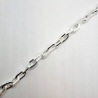 925 Sterling Silver Paperclip Chain