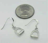 925 Sterling Silver Stirrup Earrings