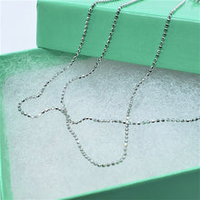 Load image into Gallery viewer, 14K Solid Yellow White Rose Gold Bead Chain
