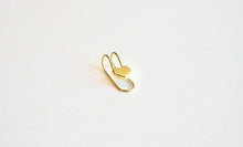 Load image into Gallery viewer, 14K Yellow Gold Heart Ear Cuff Earrings
