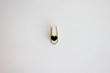 Load image into Gallery viewer, 14K Yellow Gold Heart Ear Cuff Earrings
